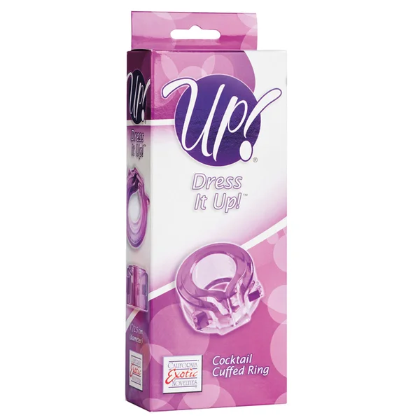 California Exotic Up! Dress It Up!  Cocktail Cuffed Ring - Purple — image 4 of 4