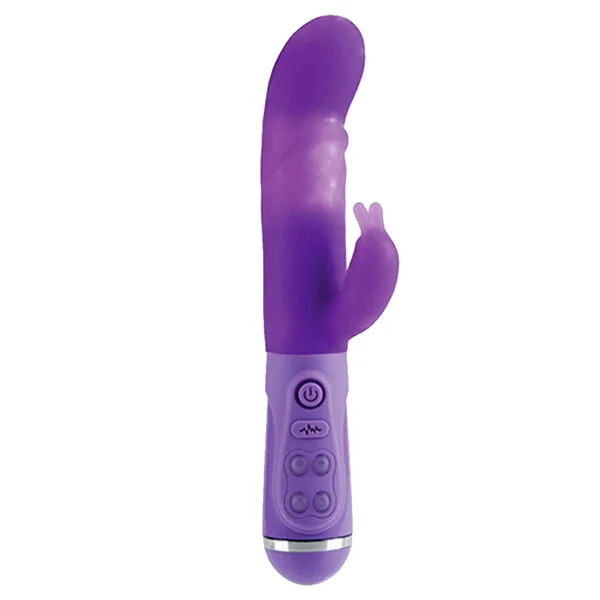 California Exotic Silicone Junior Jack Rabbit - Purple — image 3 of 4