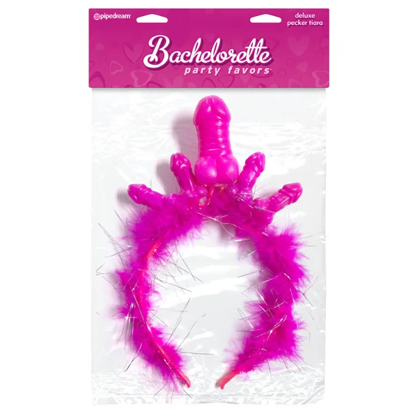 Pipe Dreams Bachelorette Party Favors Deluxe Pecker Tiara — image 3 of 4