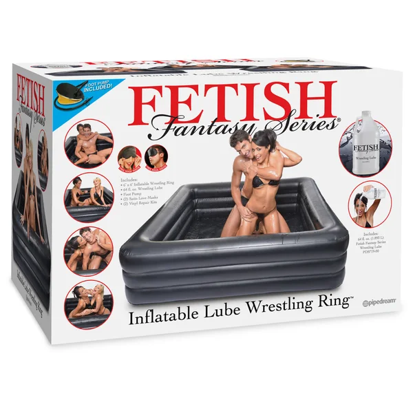 PipeDream Fetish Fantasy Series Inflatable Lube Wrestling Ring — image 10 of 10