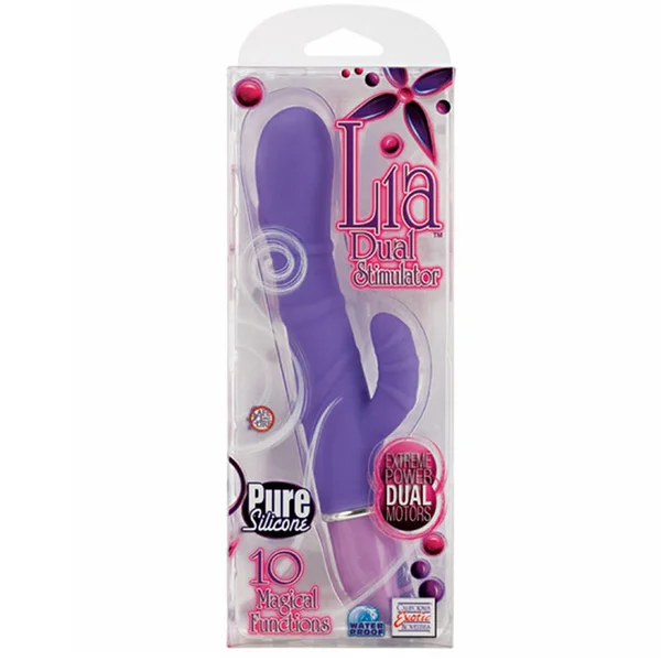 California Exotic Lia Dual Stimulator - Purple — image 4 of 4
