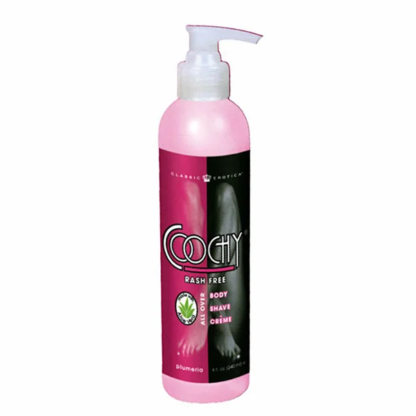 Coochy Shave Cream Plumeria 8oz. — image 2 of 2