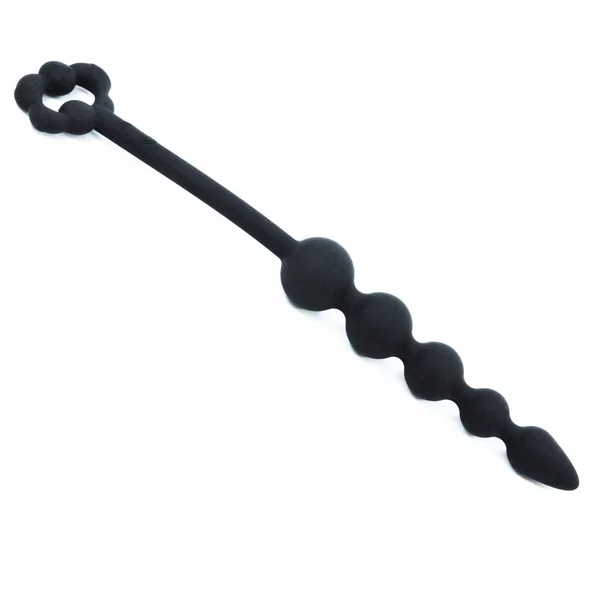 Cloud 9 - Tapered Silicone Anal Beads Black — image 6 of 8
