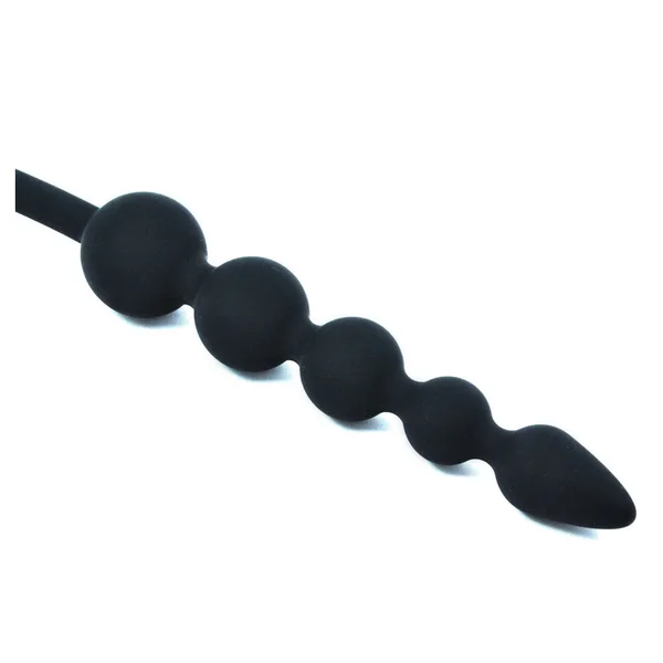 Cloud 9 - Tapered Silicone Anal Beads Black — image 7 of 8