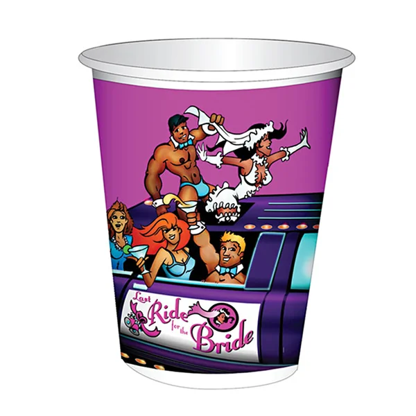Last Ride FT Bride: Limo Cup 12oz. (10) — image 2 of 2