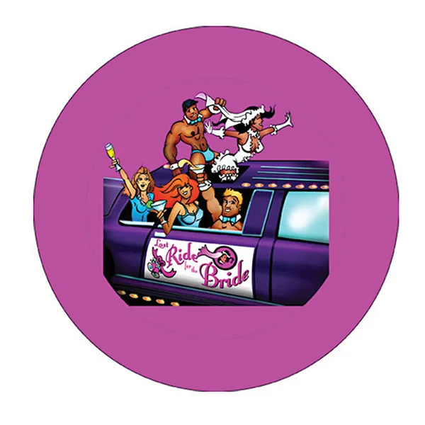 Last Ride FT Bride Limo Plate 10in. (10) — image 2 of 2