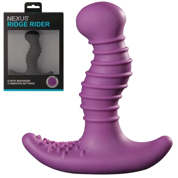 Nexus RIDGE RIDER Unisex Vibrator Purple — image 2 of 2