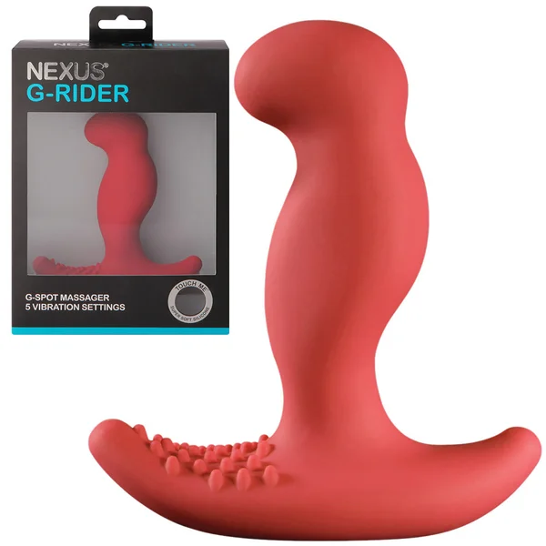 Nexus GRIDER Unisex Vibrator - Red — image 2 of 2