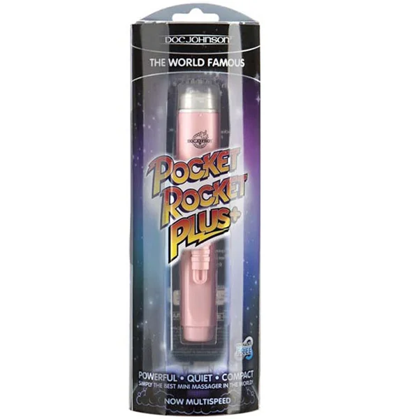 Doc Johnson Pocket Rocket Plus (Pink) — image 4 of 4