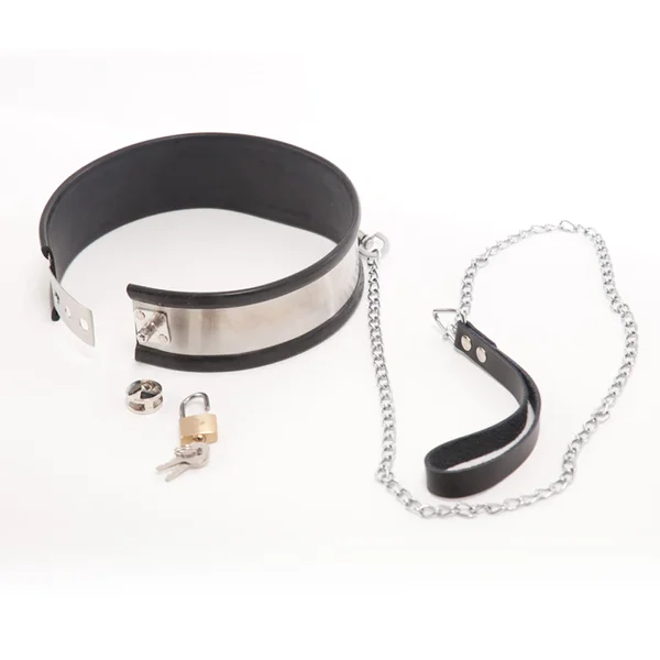 Rapture Steel Band Collar with Leash Small — image 3 of 4