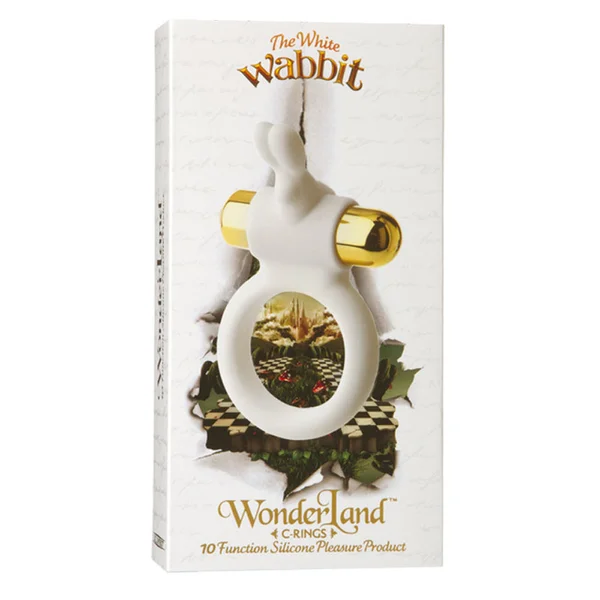Doc Johnson Wonderland C-Ring: The White Wabbit — image 4 of 4