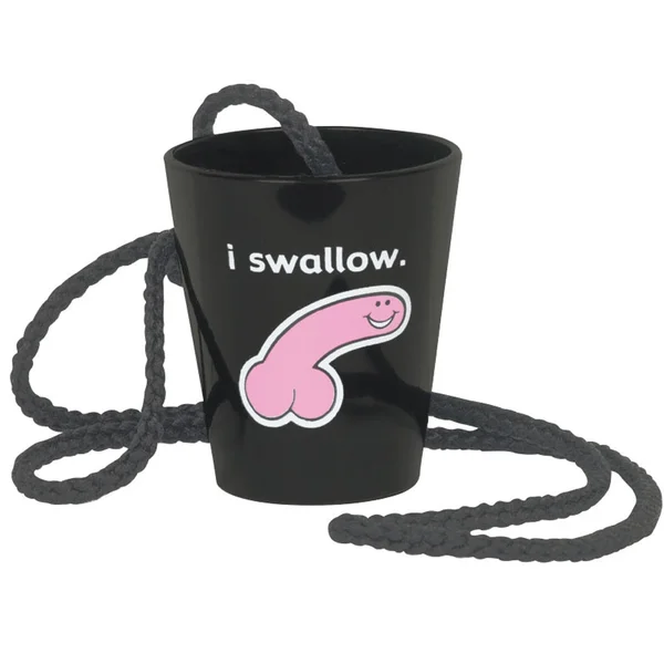 I Swallow Hanging Shot Glass — image 2 of 2