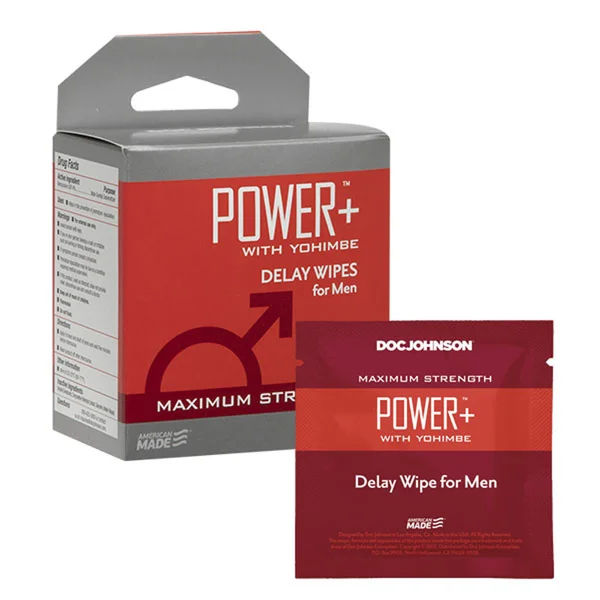 Power Plus With Yohimbe - Delay Wipes for Men - 10 Pack — image 6 of 6