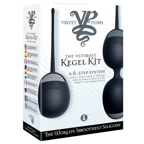 Velvet Plush Kegel Trainer Kit Black — image 4 of 4