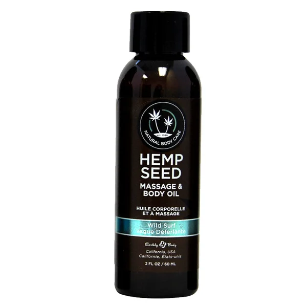 Earthly Body Massage Oil Wild Surf 2oz — image 2 of 2