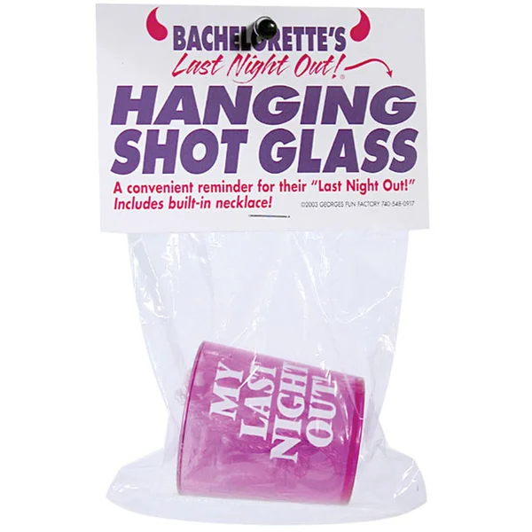 Bachelorette Last Nite Out Shot Glass — image 2 of 2
