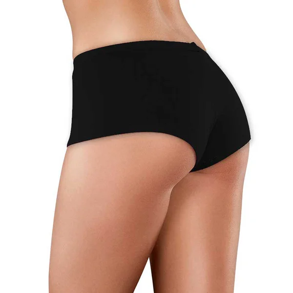 Magic Silk Bamboo Magic Boy Shorts Black Small — image 2 of 2