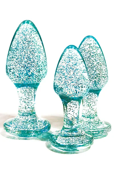 Adam and Eve Glitter Gem 3 Piece Butt Plug Set — image 12 of 14