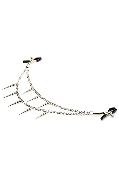 Master Series Daggers Double Chain Nipple Clamps — image 8 of 11