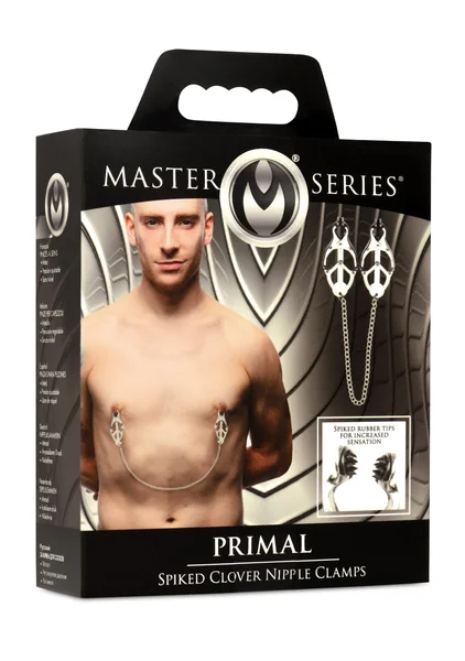 Master Series Primal Spiked Clover Nipple Clamps — image 15 of 15