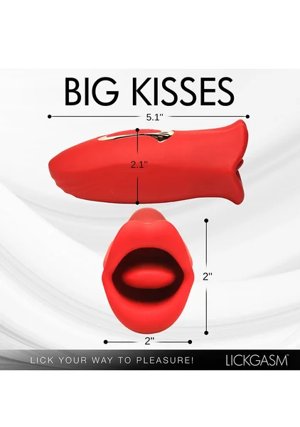Lickgasm Kiss & Tell Dual Mini Vibe — image 12 of 14