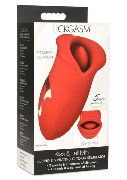 Lickgasm Kiss & Tell Dual Mini Vibe — image 13 of 14