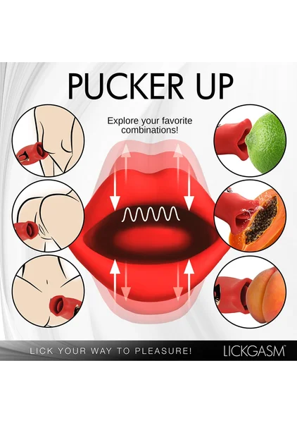 Lickgasm Kiss & Tell Dual Mini Vibe — image 10 of 14