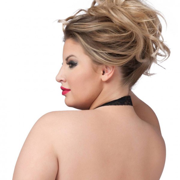 Lovehoney Plus Size Crotchless Halterneck Body