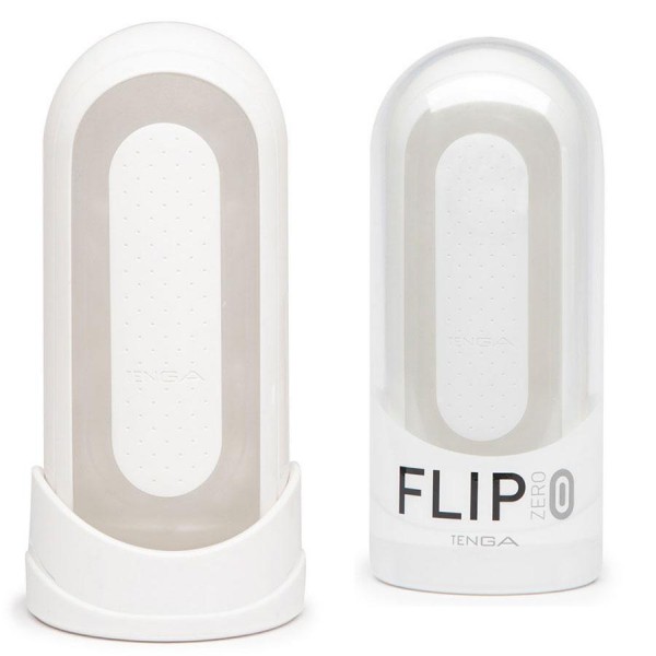 Tenga Flip Zero 0 |  Reusable Realistic Male Masturbator Black/White