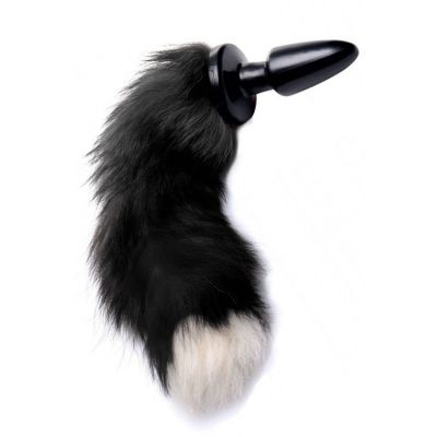 Tailz 4 5 Butt Plug with Fluffy Fox Tail