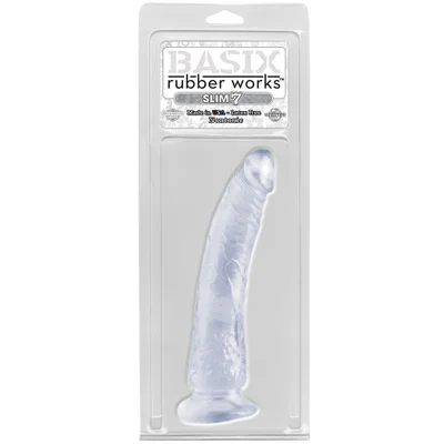 Basix Slim Dong 7in Clear