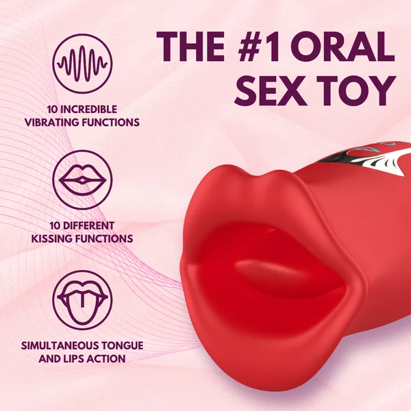 French Kiss Self-Motion Tongue Vibrator — image 7 of 16