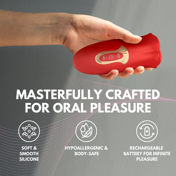 French Kiss Self-Motion Tongue Vibrator — image 9 of 16
