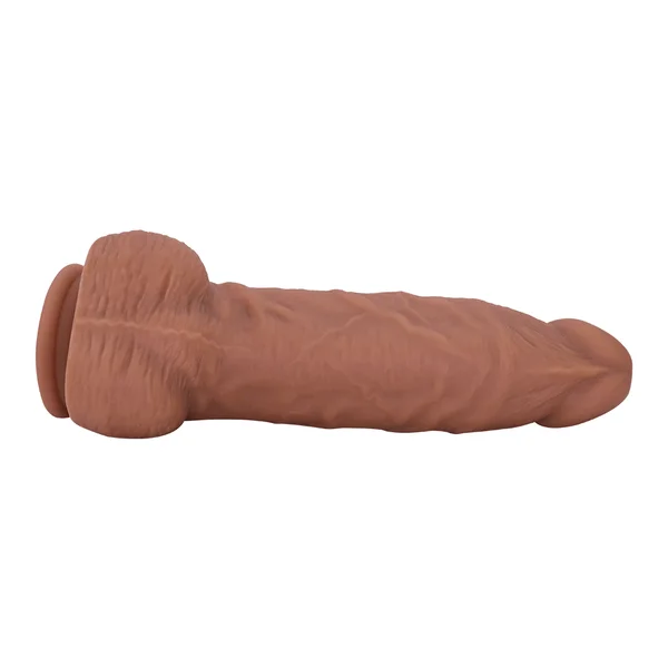 Extra Thick Brown Silicone Dildo — image 10 of 10