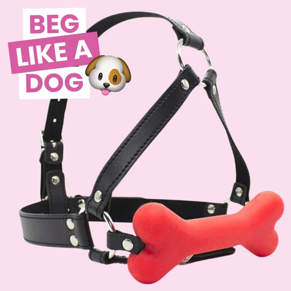 Bone Gag Head Harness - Available in 2 colors! — image 7 of 13