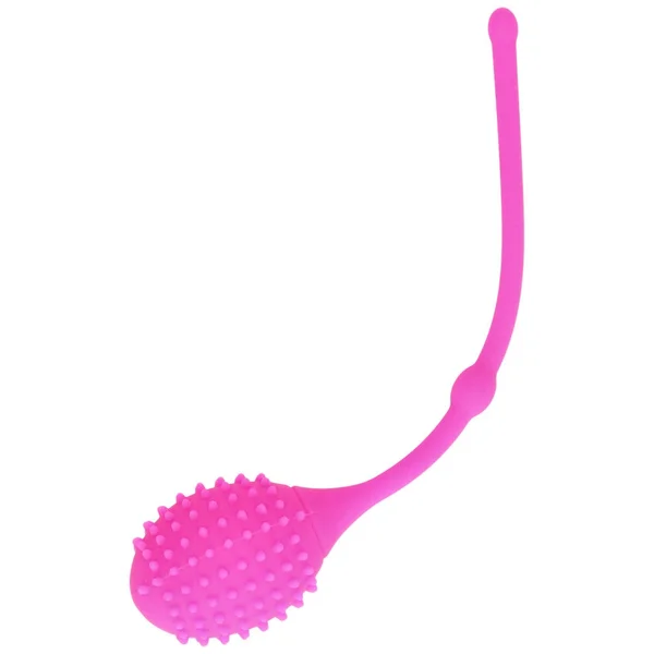 Silicone Textured Kegel Ball With Rolling Weight — image 5 of 8
