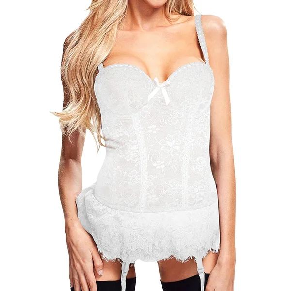 Baci Bustier and G-String White — image 5 of 8