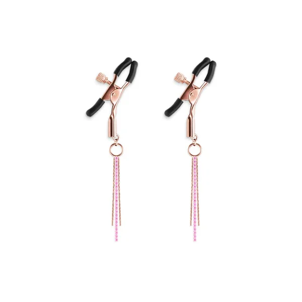 Bound D3 Adjustable Nipple Clamps with Tassels — image 5 of 7