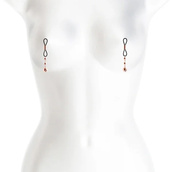 Bound D1 Adjustable Nipple Clamps with Beads — image 6 of 7