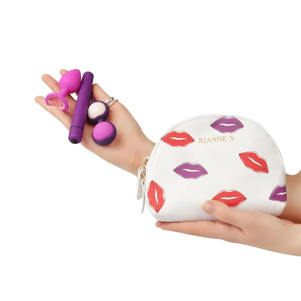 Rianne S First Vibe Kit with Booty Plug, Bullet & Kegel Ball Set — image 4 of 4
