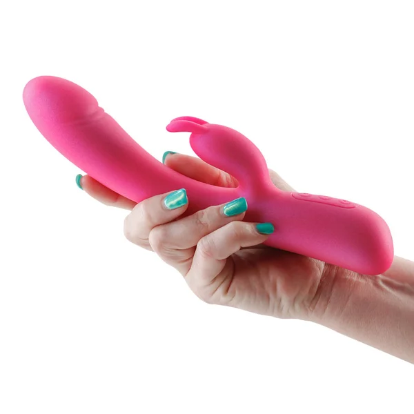 Royals Divine Metallic Pink Rabbit Vibrator — image 4 of 4