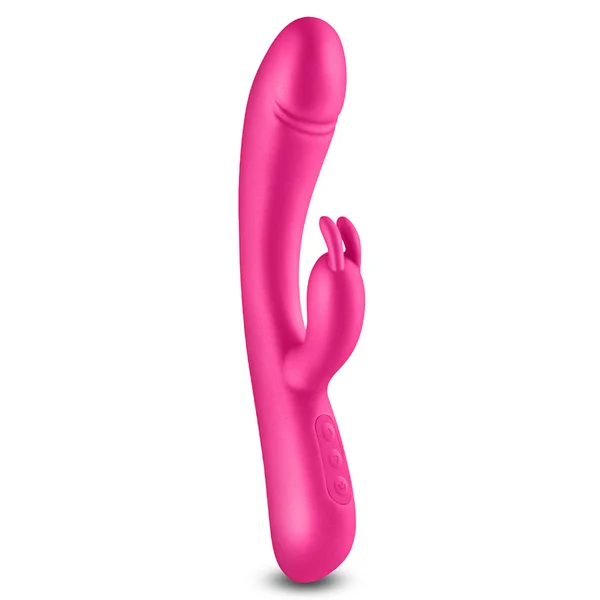 Royals Divine Metallic Pink Rabbit Vibrator — image 3 of 4