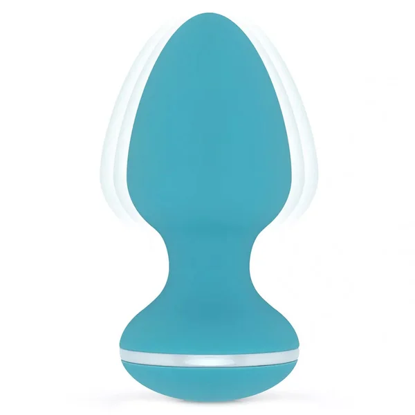Cala Azul Blanca USB-Rechargeable Vibrating Butt Plug — image 4 of 5