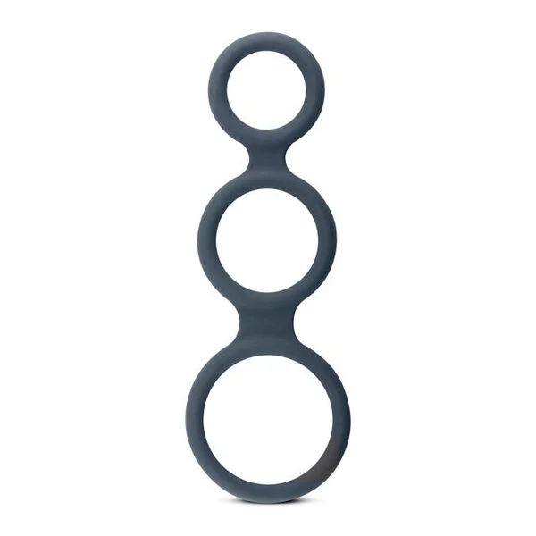 Boners Silicone Triple Cock Ring — image 3 of 4