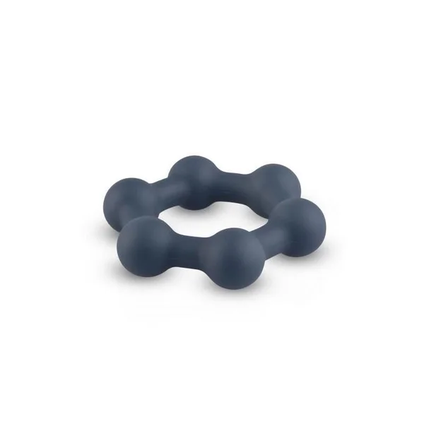 Boners Silicone Hexagon Cock Ring with Steel Balls — image 4 of 4