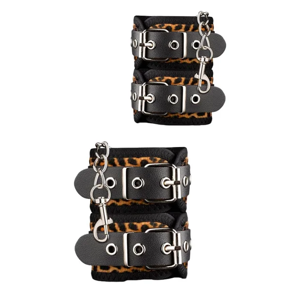 Panthra Gato Leopard-Print 8 Piece Bondage Set — image 8 of 10