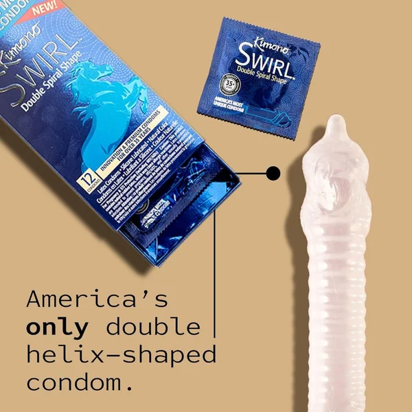 Kimono Swirl Condoms — image 5 of 9