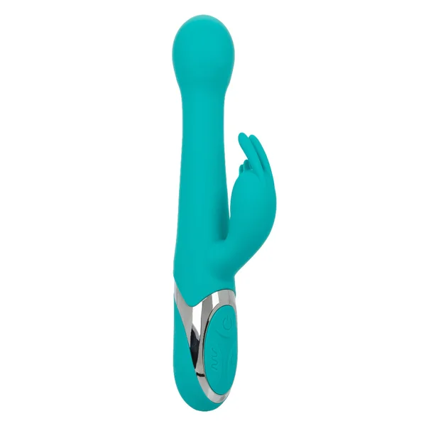 Enchanted Oscillate Rechargeable Silicone Dual Stimulation Vibrator With Thrusting, Rotating Beaded Head By CalExotics — image 17 of 23