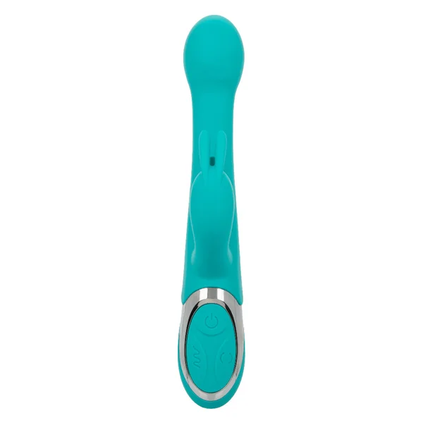 Enchanted Oscillate Rechargeable Silicone Dual Stimulation Vibrator With Thrusting, Rotating Beaded Head By CalExotics — image 20 of 23
