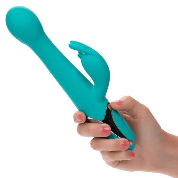 Enchanted Oscillate Rechargeable Silicone Dual Stimulation Vibrator With Thrusting, Rotating Beaded Head By CalExotics — image 23 of 23